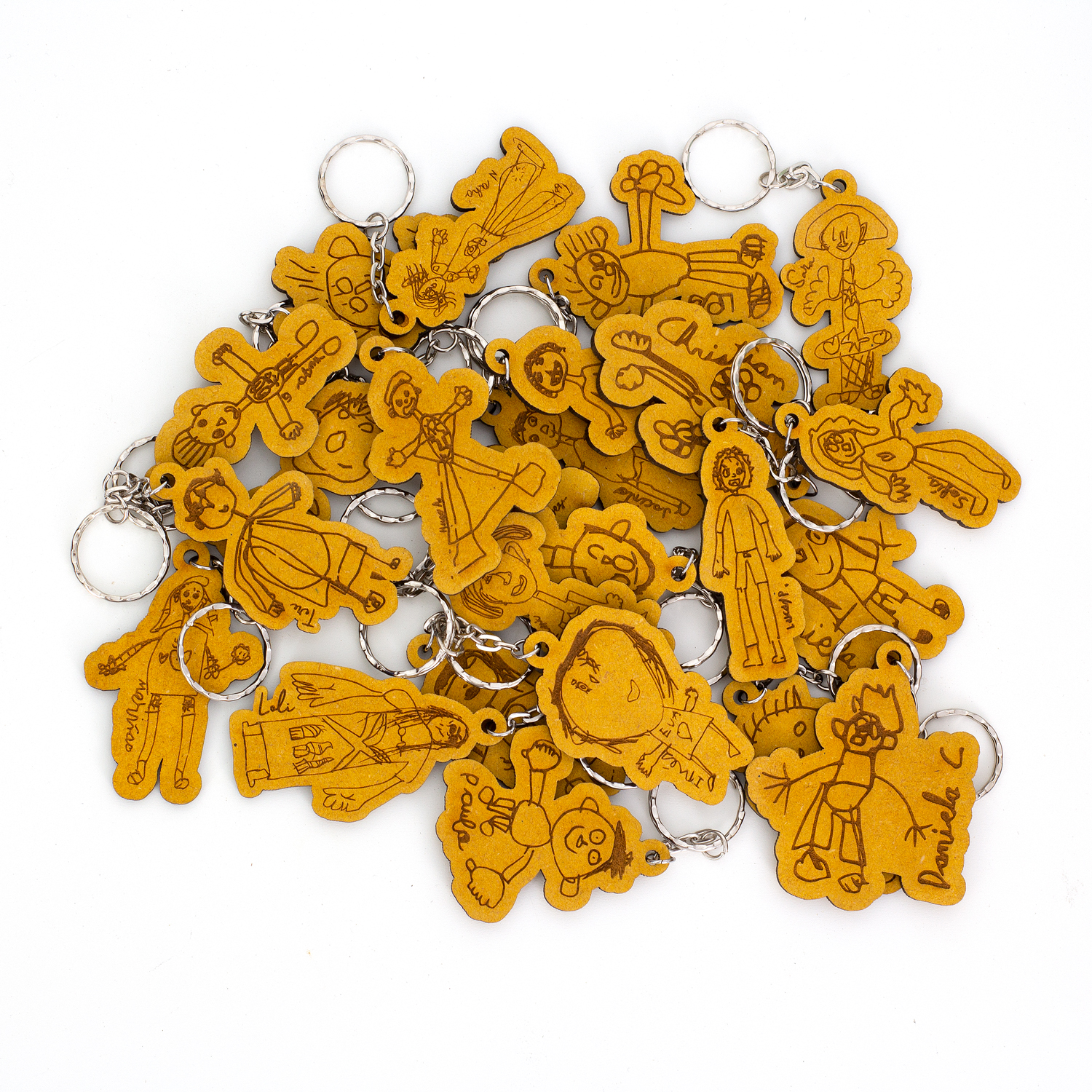 llaveros-dibujos-infantiles-silueta